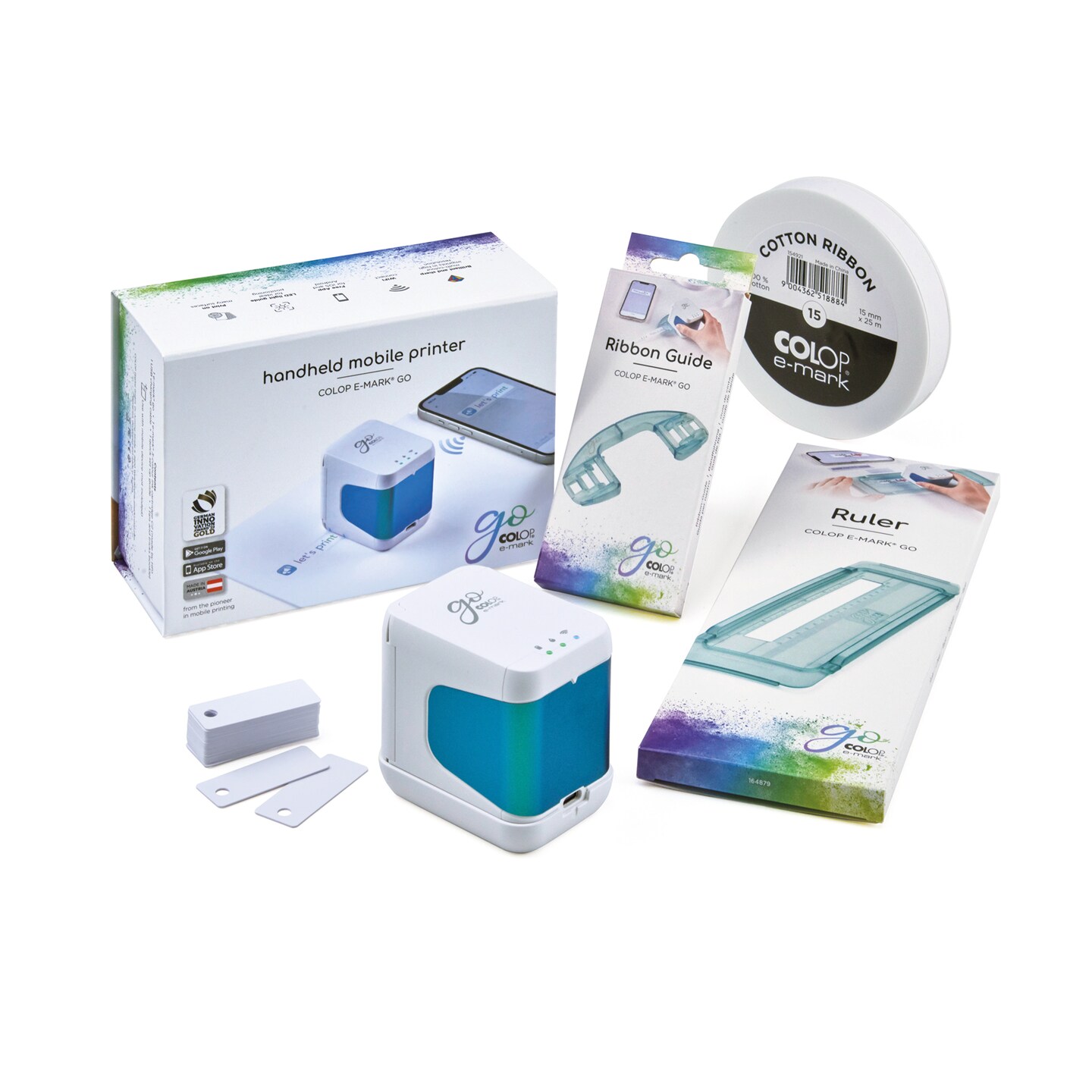 COLOP e-mark GO Custom Mobile Craft Printing Bundle