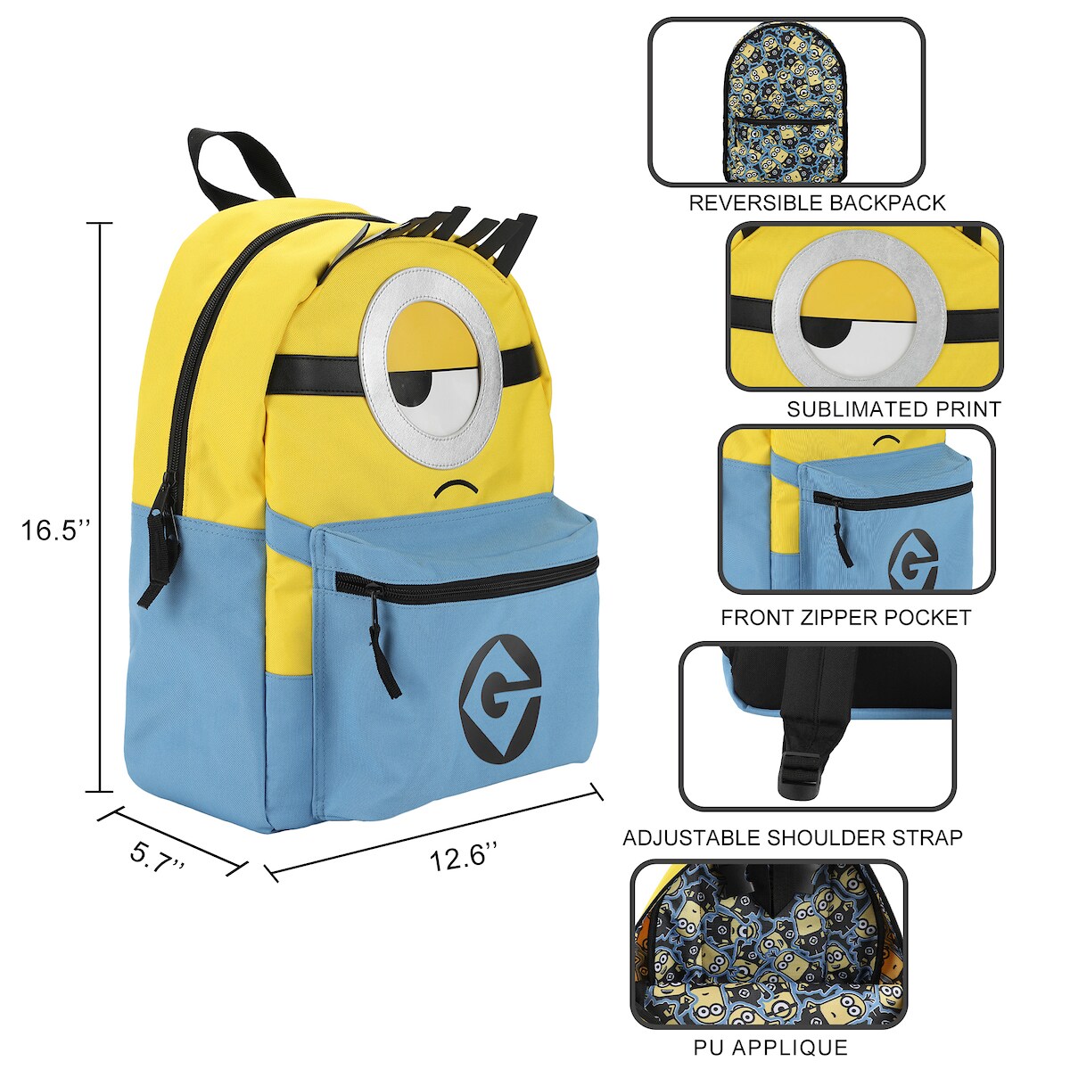 Minions Reversible Backpack