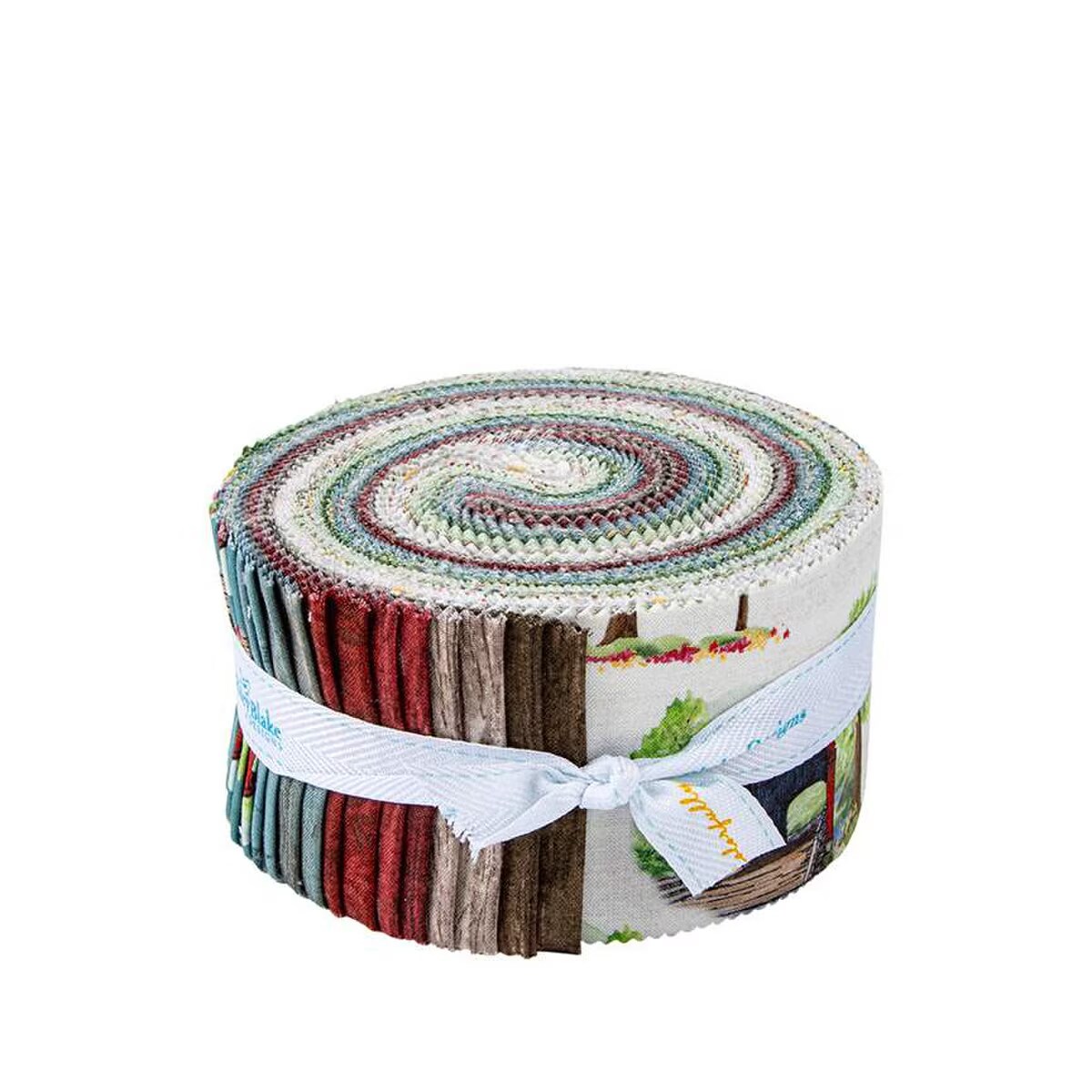 Covered Bridges in Spring 2.5" Strip Roll (Jelly Roll / Rolie Polie) by Tara Reed for Riley Blake (RP-15820-40)