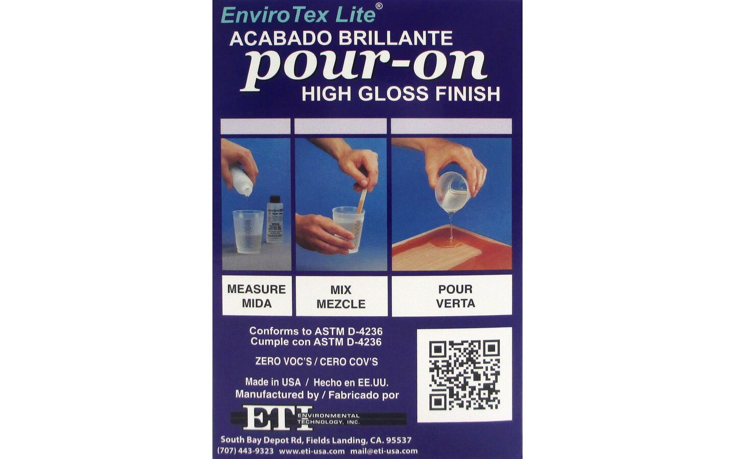 Envirotex Lite Pour On High Gloss Finish 8oz