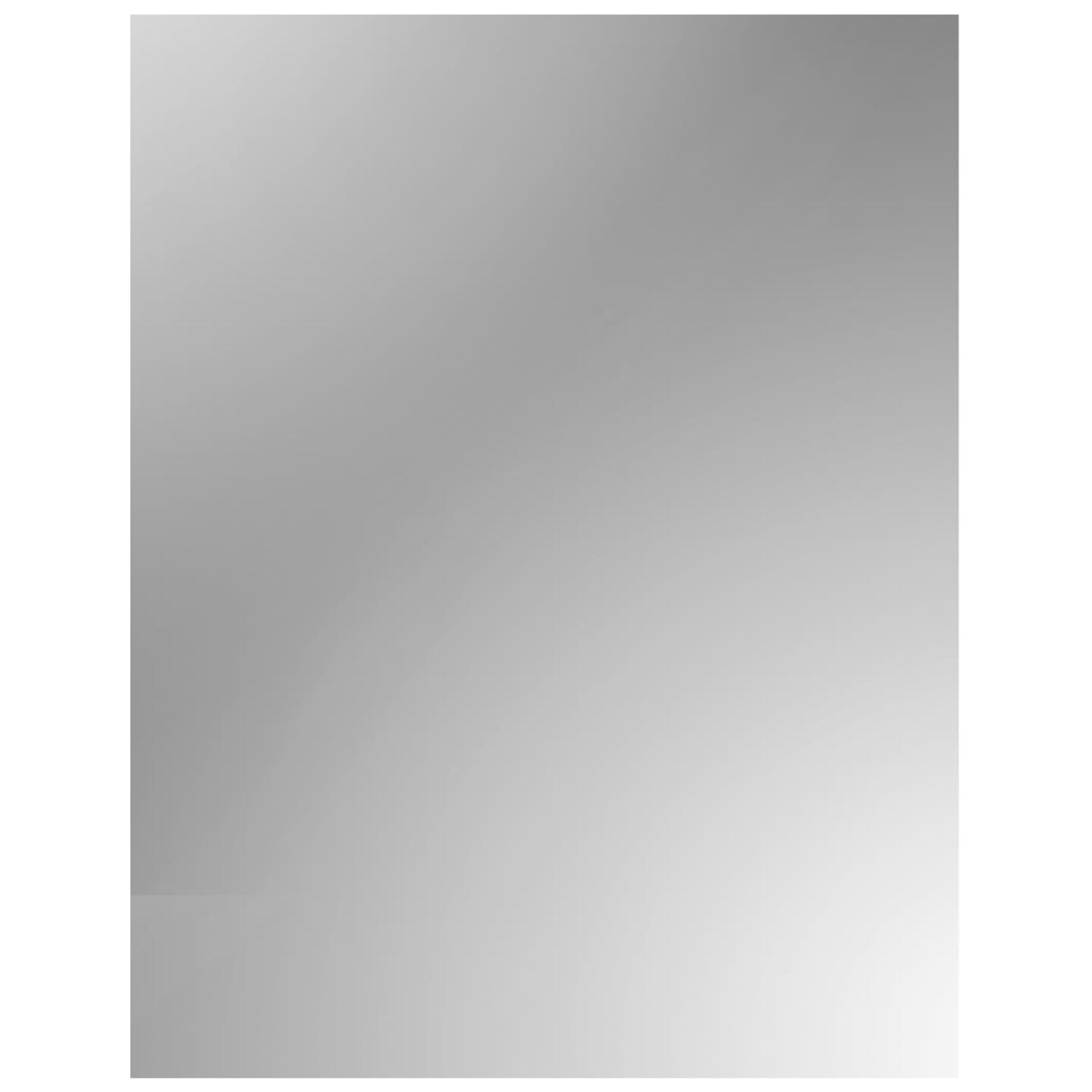 PA Paper Accents Mirror Cardstock 8.5" x 11" Silver, 13pt colored cardstock paper for card making, scrapbooking, printing, quilling and crafts, 5 piece pack