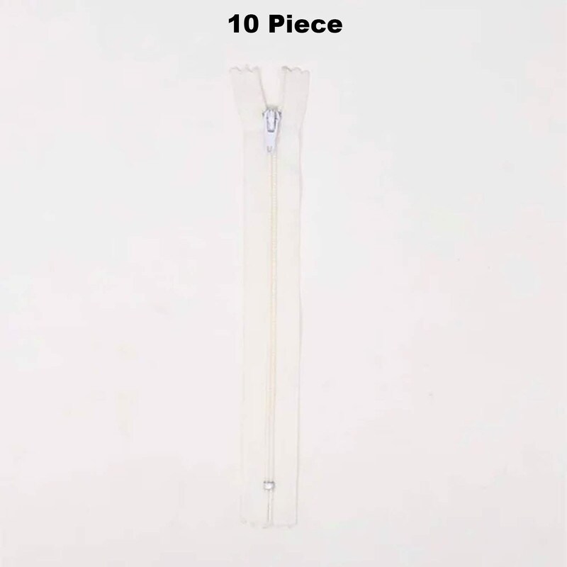 Nylon Coil Zippers 9 Inches Assorted Colors for Sewing