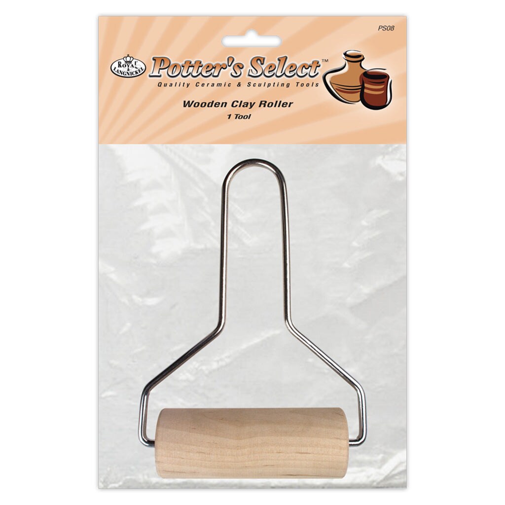 PS08 | Potter&#x27;s Select&#x2122; Wooden Clay Roller