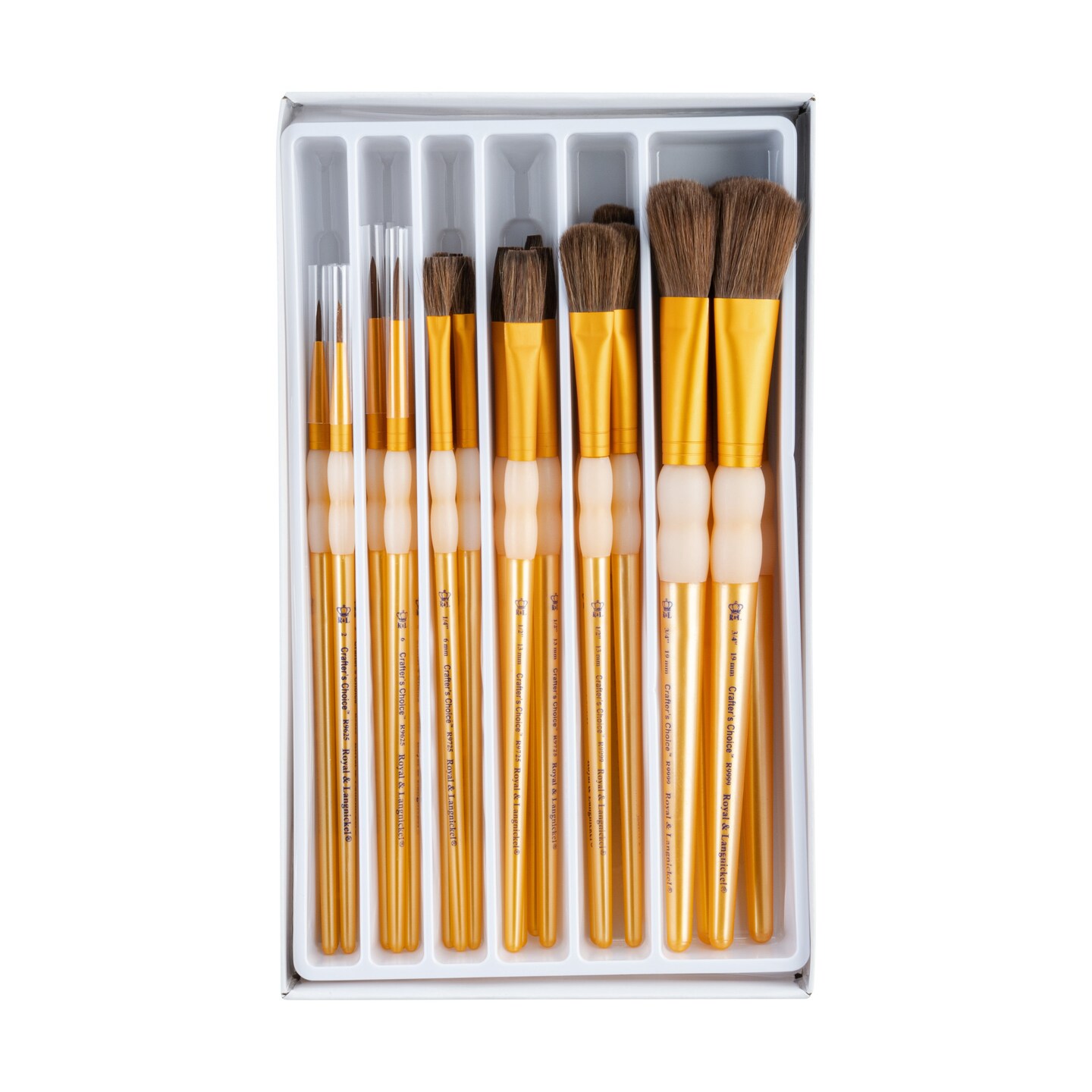 RCVP-CCNATURAL-24 | 24pc Crafter&#x27;s Choice&#x2122; Natural Hair