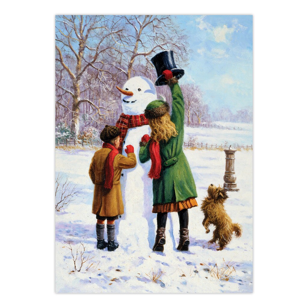 PJS54 | Painting by numbers&#x2122; 10pc 8.75&#x22; x 11.375&#x22; Winter Wonderland Painting Project
