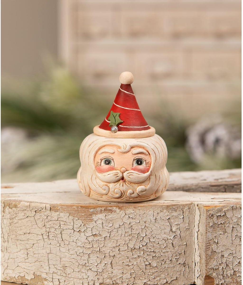 Bethany Lowe St. Nick Hollow Head Container - Thumbnail 5