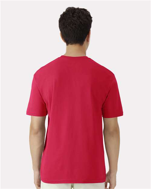 Unisex Short Sleeve Crewneck Cotton T-Shirt for Casual, Daily & Layered Comfort Wear