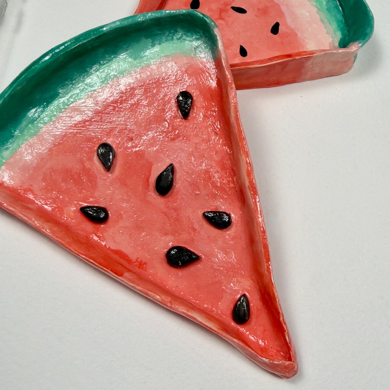 Kids Club: Air Dry Clay Watermelon Trinket Dish
