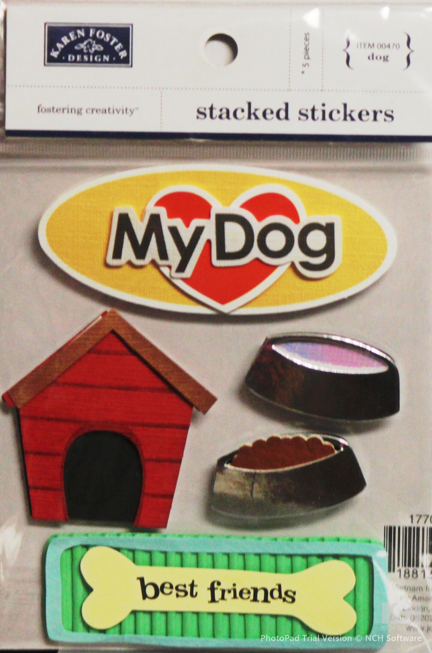 Karen Foster Dog Dimensional Stickers | Michaels