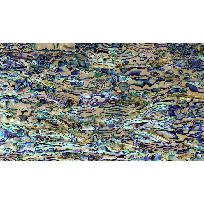 Shell Veneer, 5.5 x 9.5 inches | WMOP, BMOP, Abalone | Includes 3M Adhesive Sheet for Application, Great for Inlay Projects