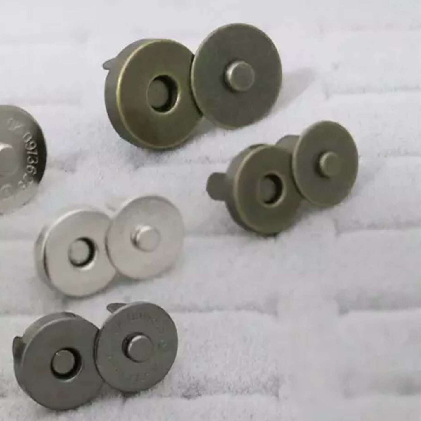 14 mm Magnetic Purse Snaps Durable Heavy Duty Fasteners for Bags and Accessories