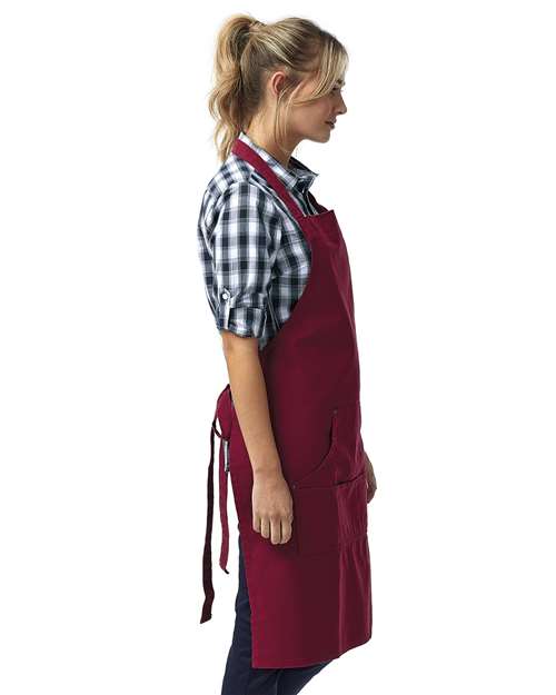 Artisan Collection by Reprime® Calibre Heavy Cotton Canvas Pocket Apron with Adjustable Neck Strap