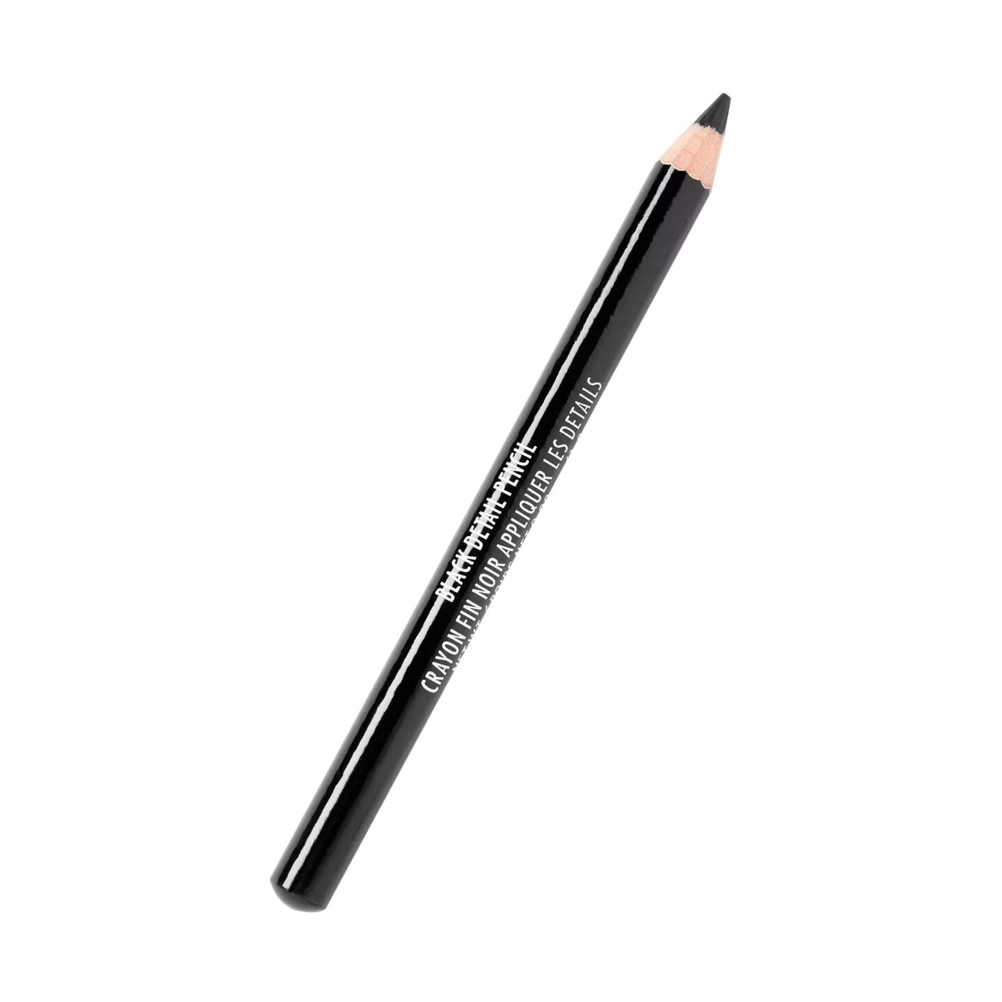 Black Detail Makeup Pencil Precision Liner for Eyes, Brows &#x26; Creative Looks