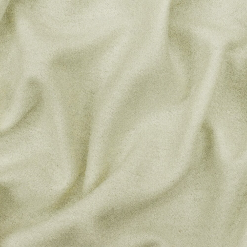 Ivory Solid Wool Poly Double Brushed Jacketing Knit Fabric By the Yard