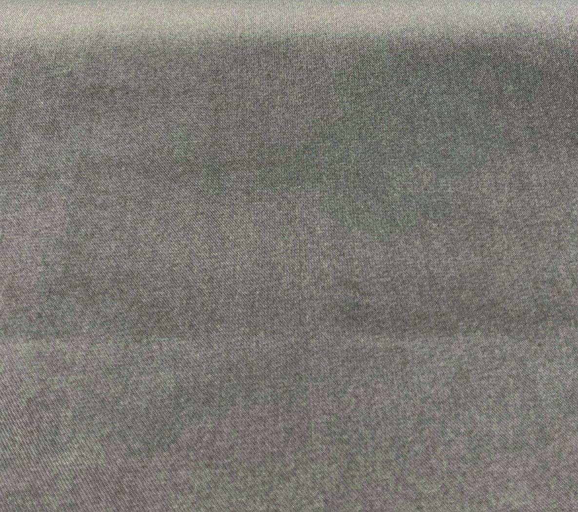 1 Yard Upholstery Velvet Fabric Designers Guild Porto Charcoal 55% Viscose 25% Polyester 20% Cotton 54 Inch Width