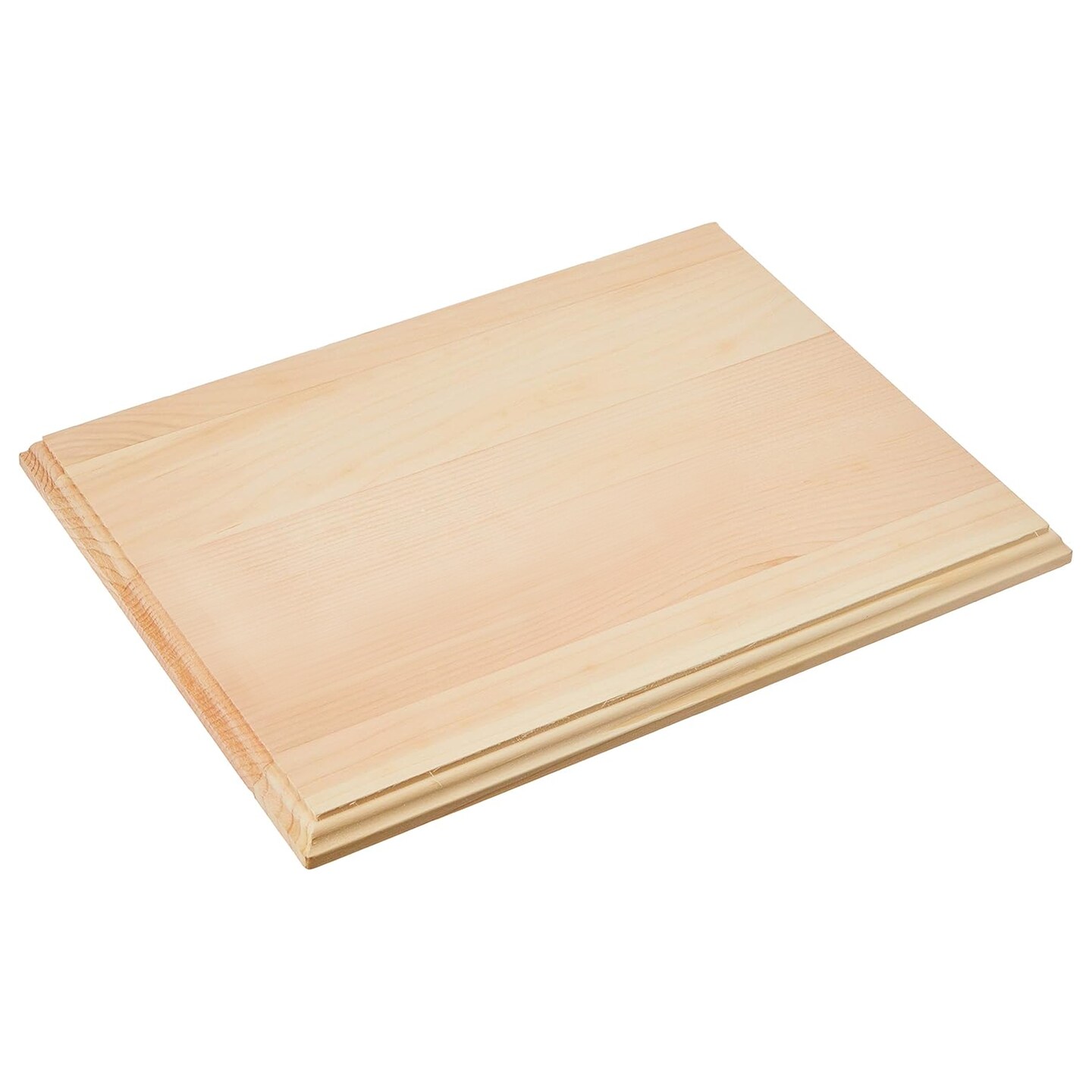 Solid Pine Rectangle Plaque 9 x 12, 4-Pack for Painting, Crafts and Mixed Media Projects