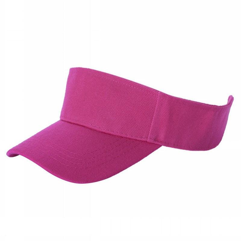 V4 Sun Visor Velcro Tape Hat Polyester Adjustable Fit for Sun Protection