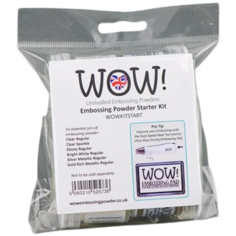 WOW! Embossing Powder Starter Kit - Set of 6 Powders