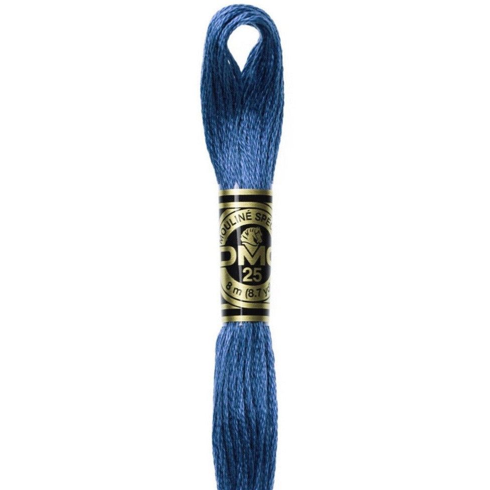 DMC Embroidery Floss, 6-Strand - Wedgewood Blue Medium #517