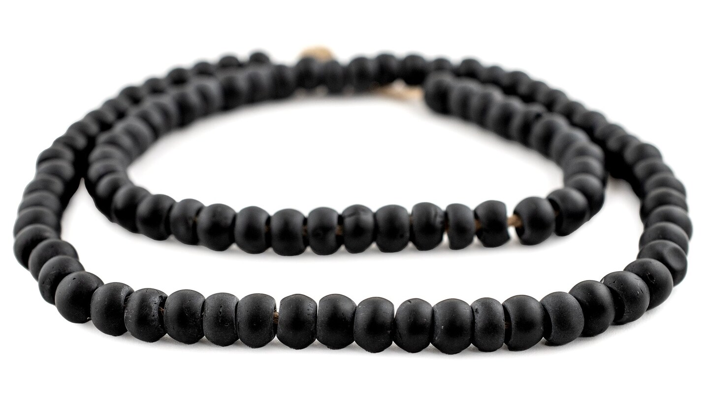 The Bead Chest: Glass Pony Beads: Handcrafted Artisan Jewelry Supplies | Full Strand