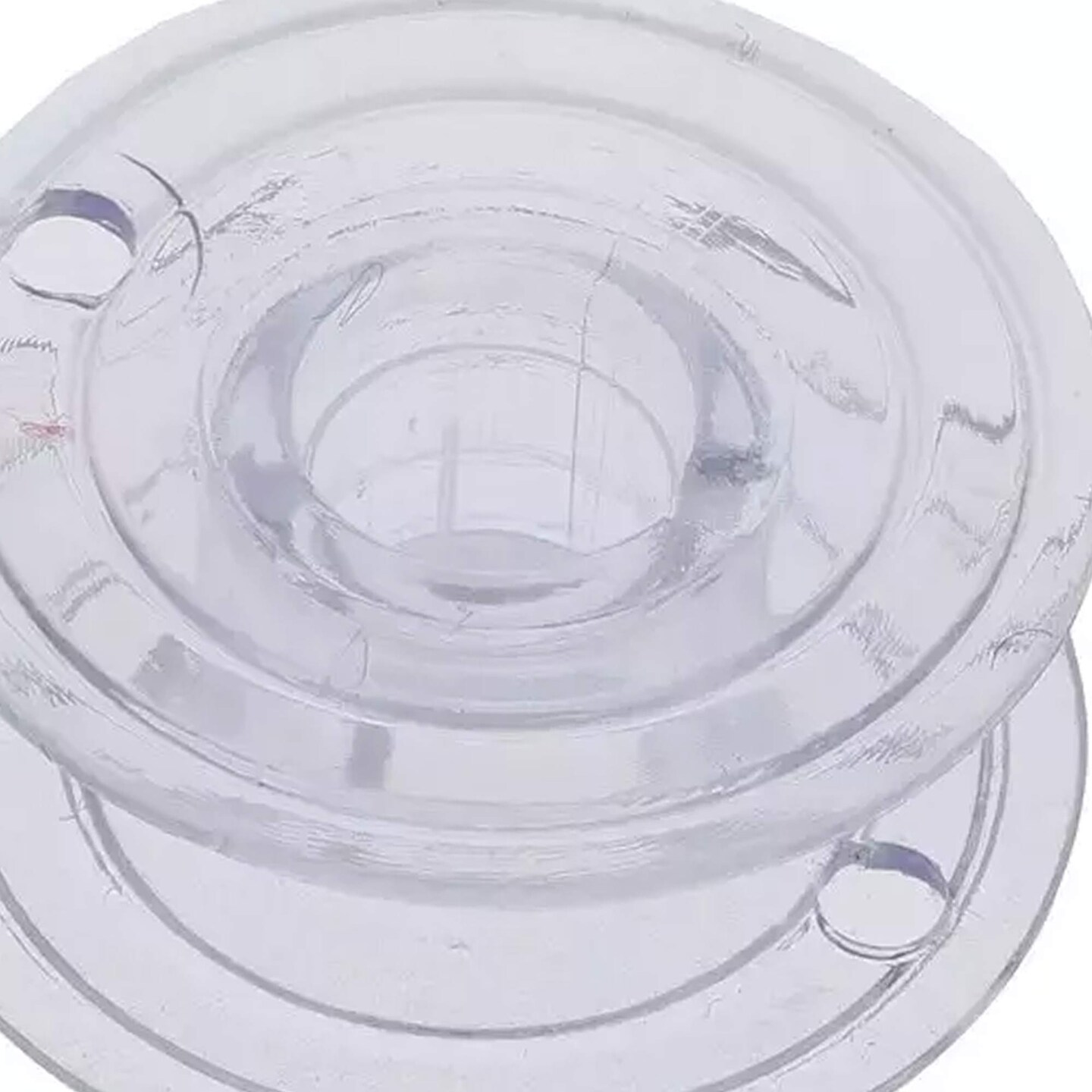 Clear Plastic Sewing Machine Bobbin for Brother Babylock and Bernina Machines #136492-001 Durable Lightweight Design