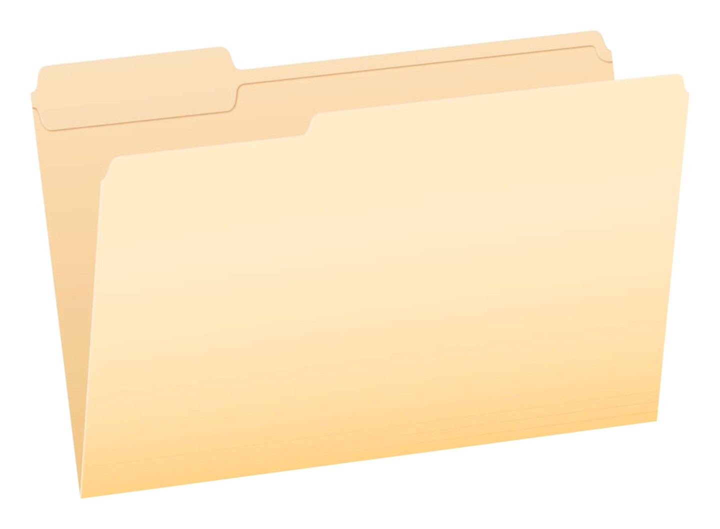 Pendaflex Reinforced File Folder, Legal Size, 1/3 Cut Tabs, Manila, Pack of 100