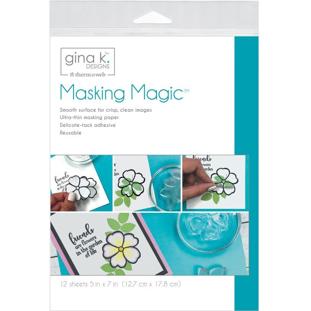 Masking Magic 5x7 - 12 Sheets by Gina K