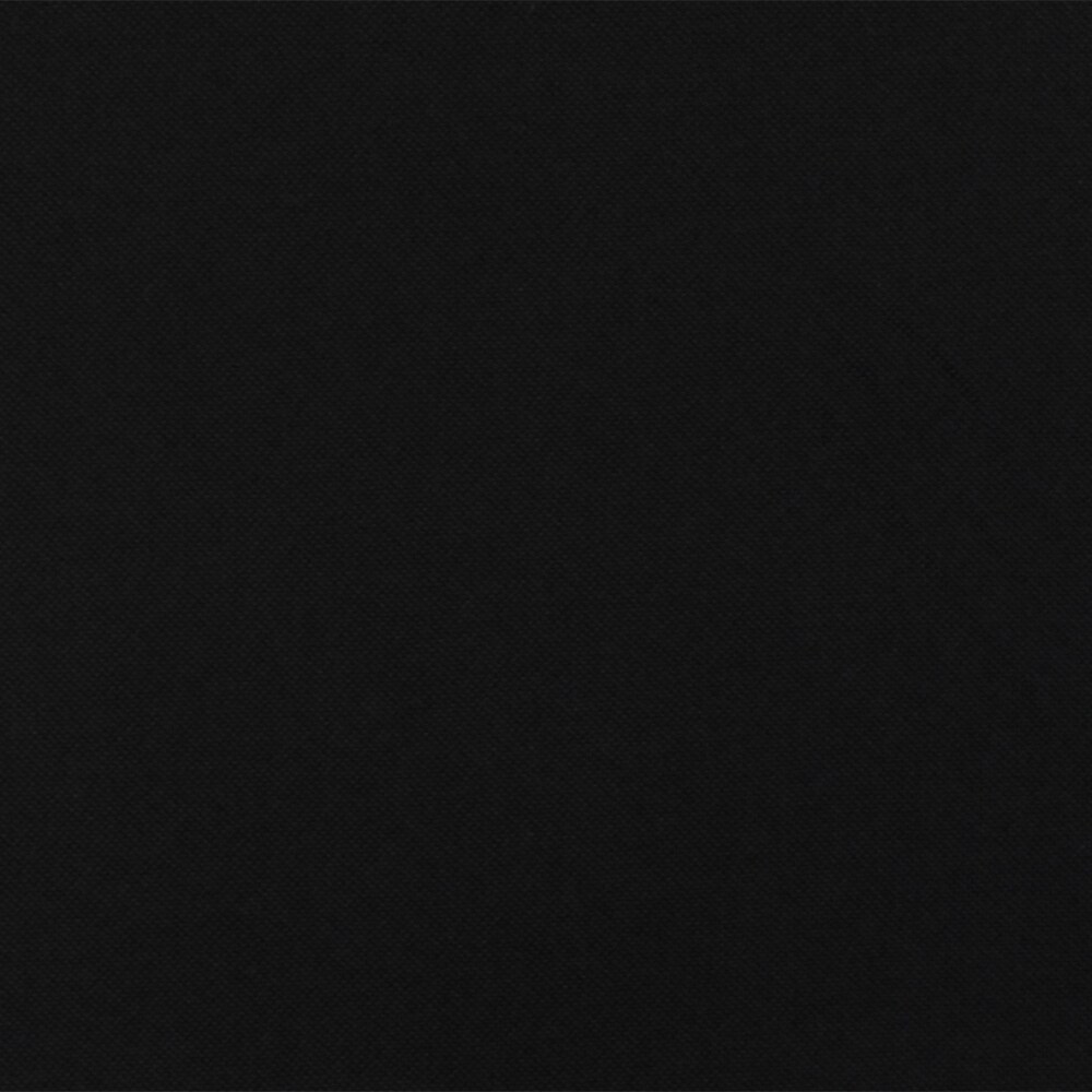 Black Solid Stretch Poly Mini Pique Knit Fabric By the Yard