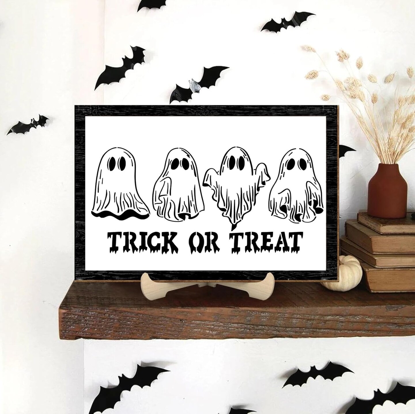 Halloween Stencils - Skeleton, Welcome Stencil, Boo, Trick or Treat