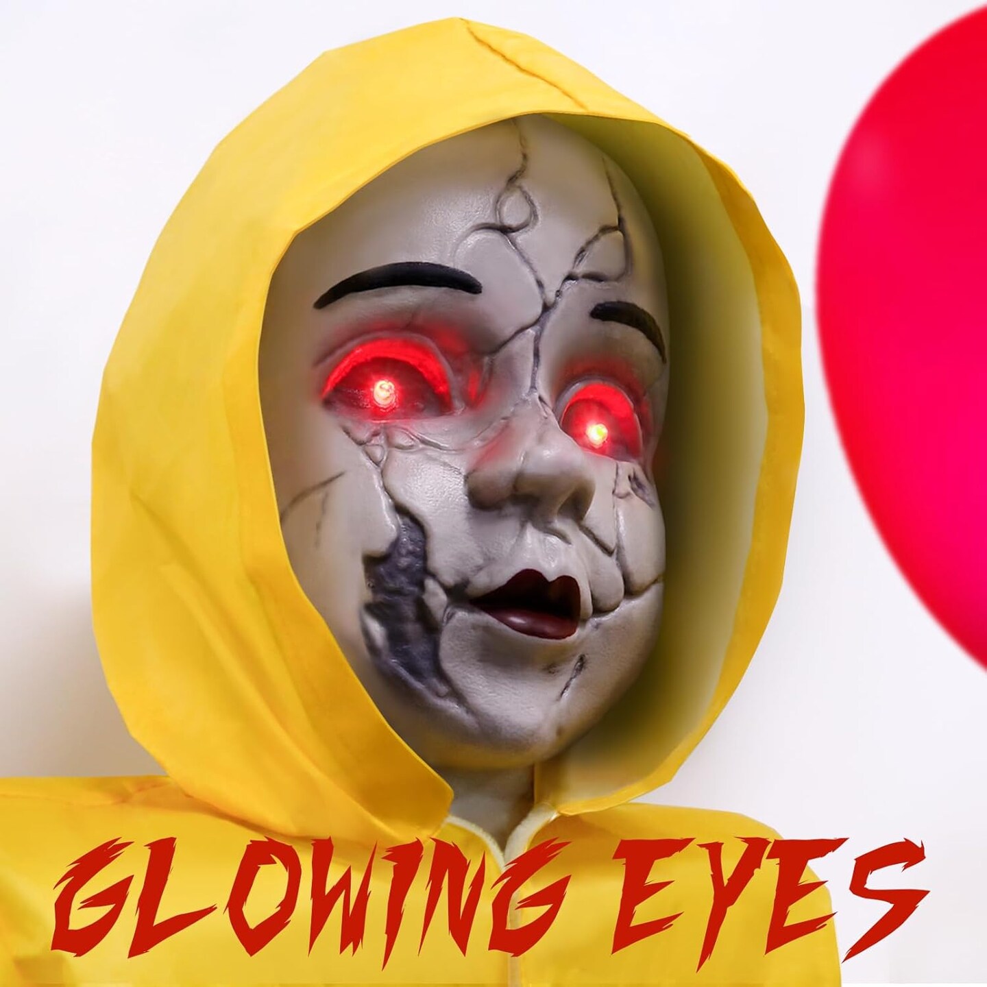 4 Ft Life Size Animatronics Prop with Glowing Balloon