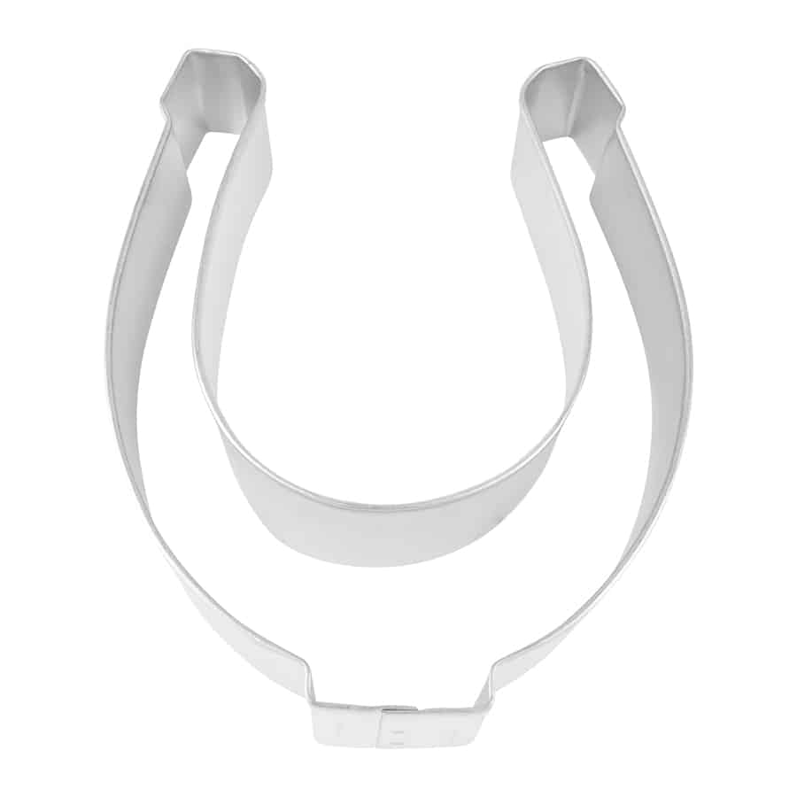 Horseshoe Cookie Cutter – Lucky Horseshoe for Kentucky Derby & Western Cookies
