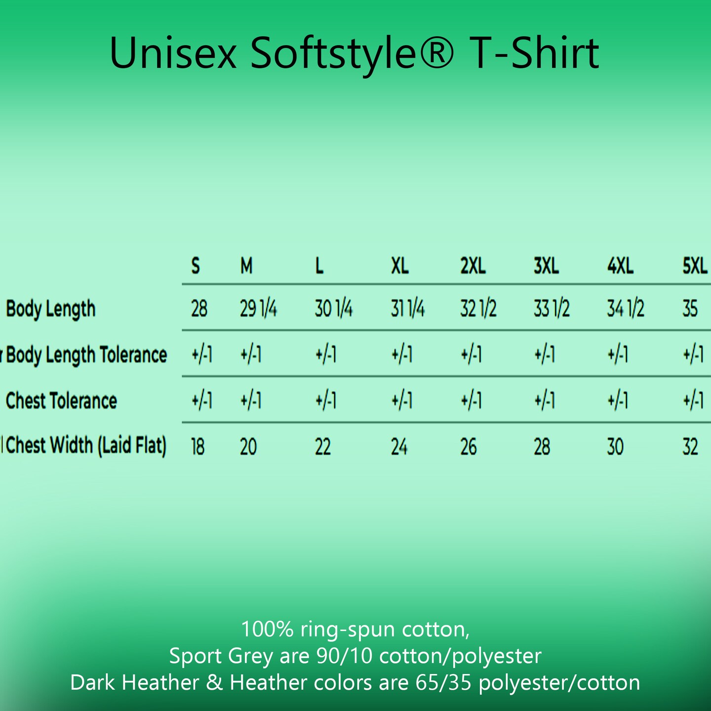 Gildan Unisex Softstyle Cotton Plain T-Shirt, Short Sleeve crewneck Craft Blank Shirt