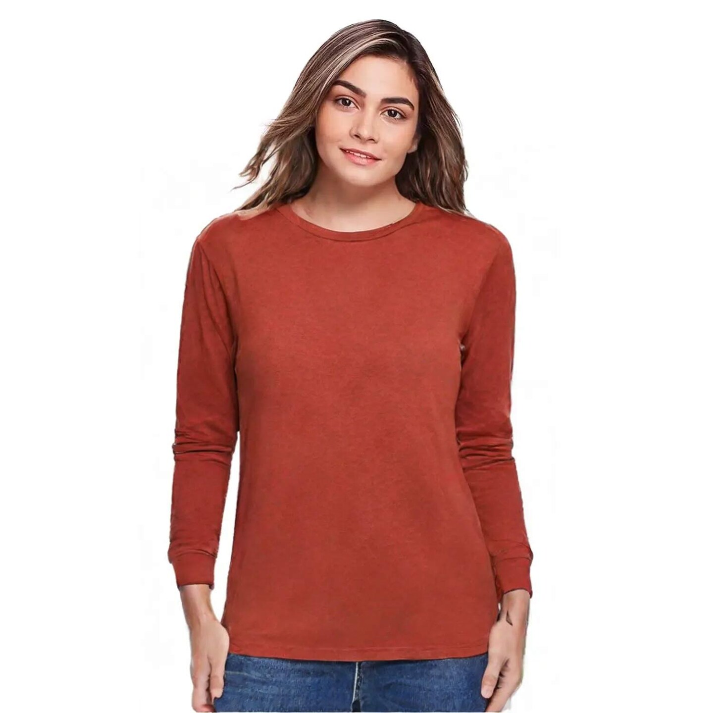 BELLA + CANVAS UnisexTriblend Crewneck Long Sleeve T-Shirt For Everyday Wear