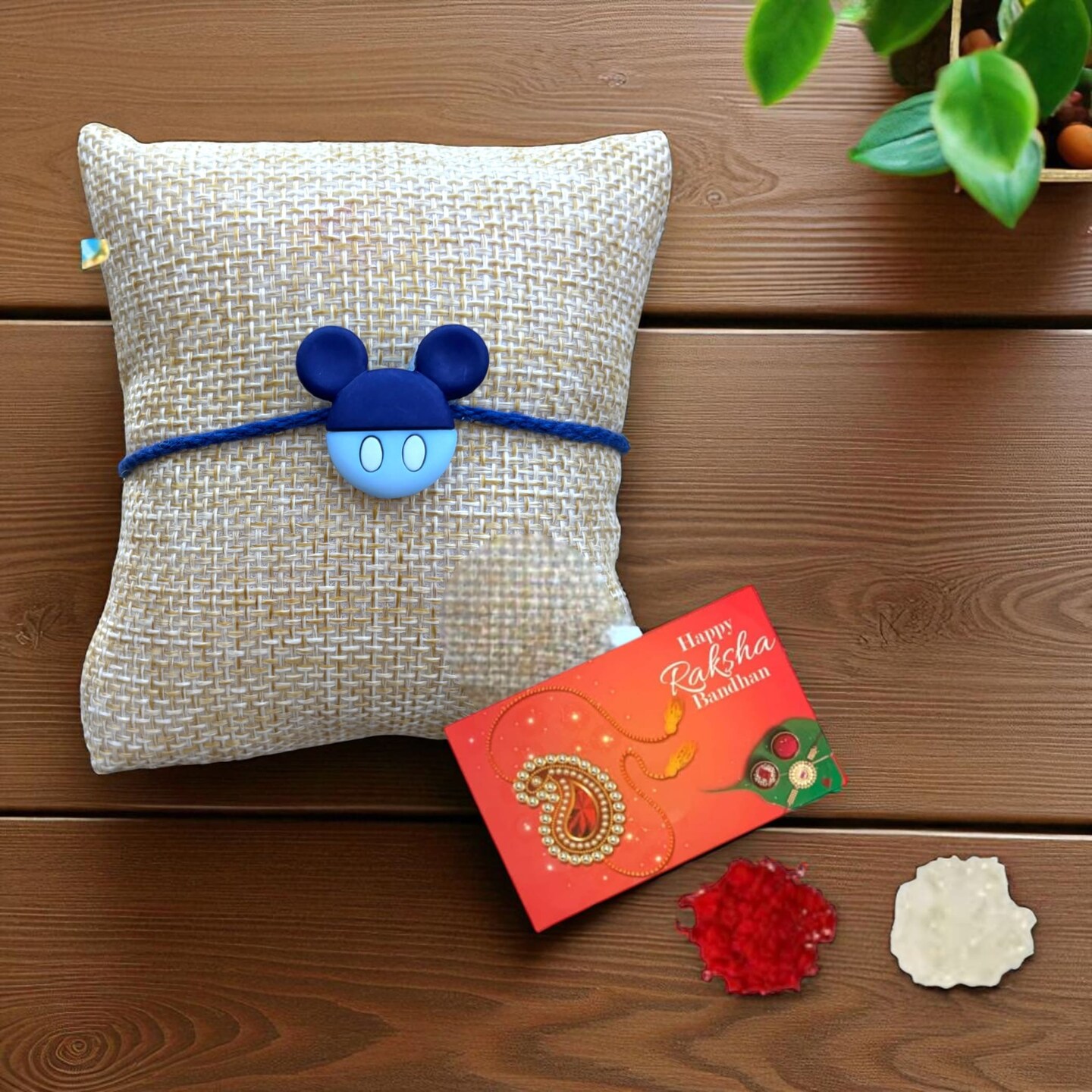 Mickey Mouse Rakhi, Rakhi for Baby Brother, Rakhri for Brother, Rakhi ...