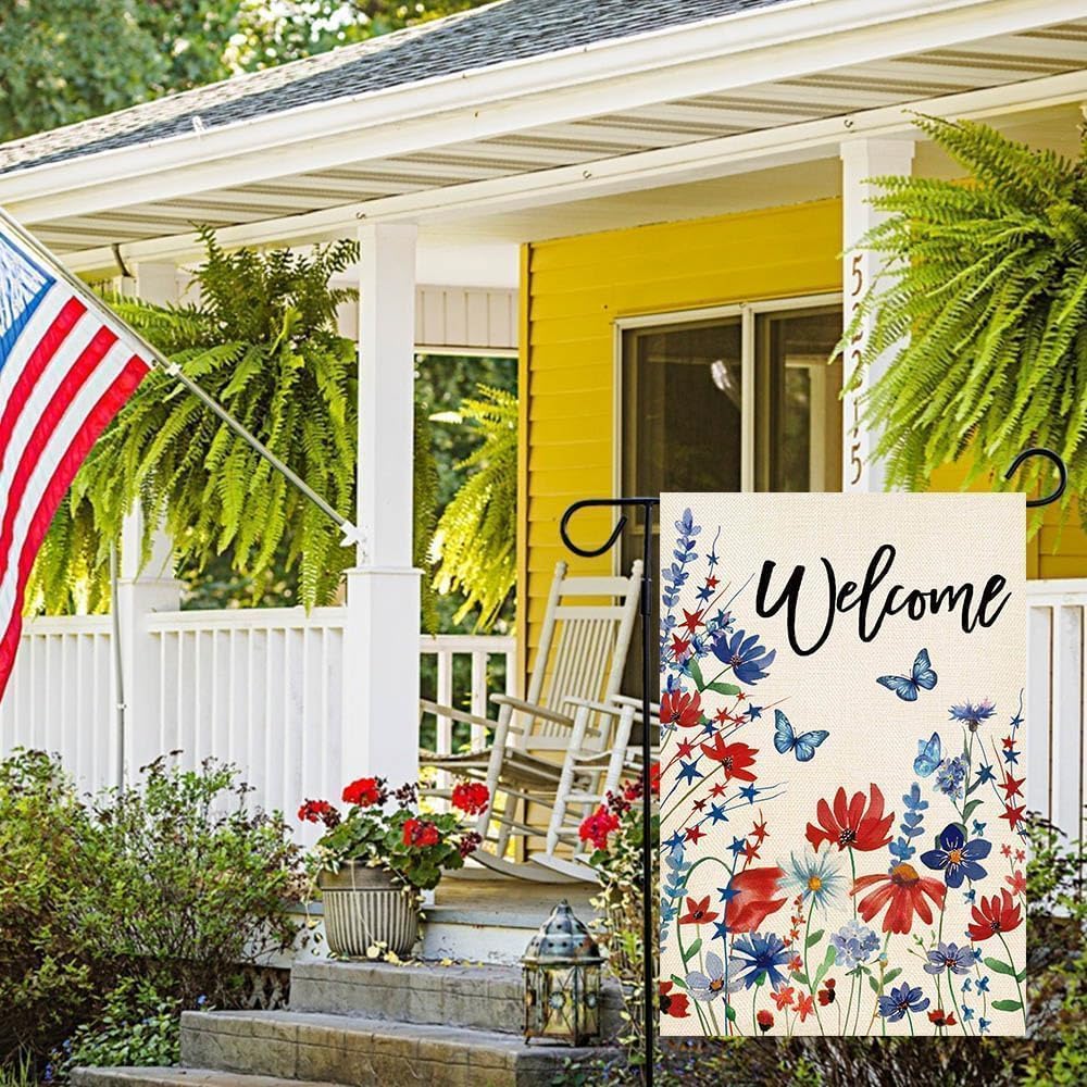 4th of July Garden Flag 12.5 x 18 Inch