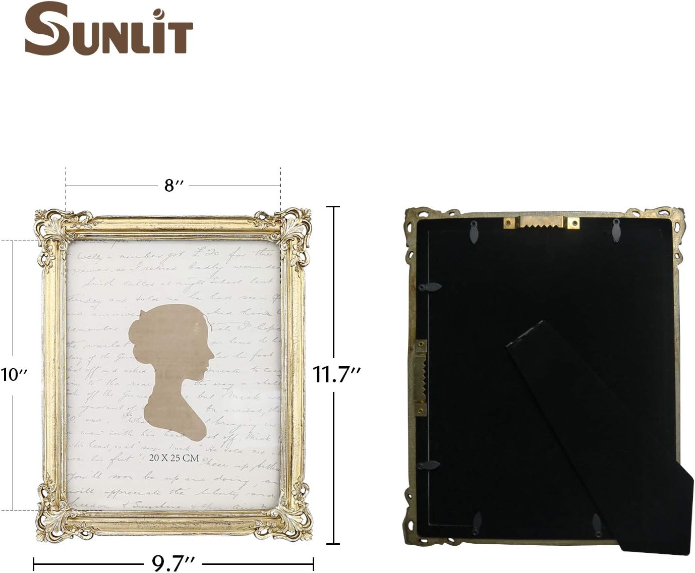 Vintage Picture Frame 8x10 Inch