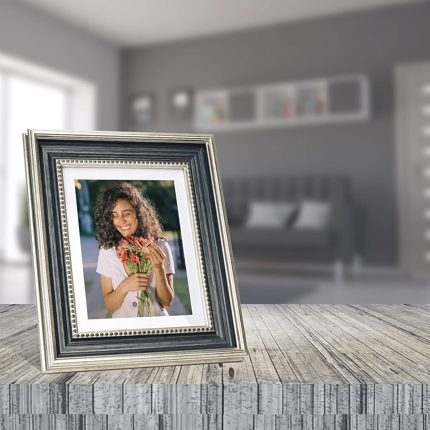8x10 Picture Photo Frame(1 Pack Real Glass)