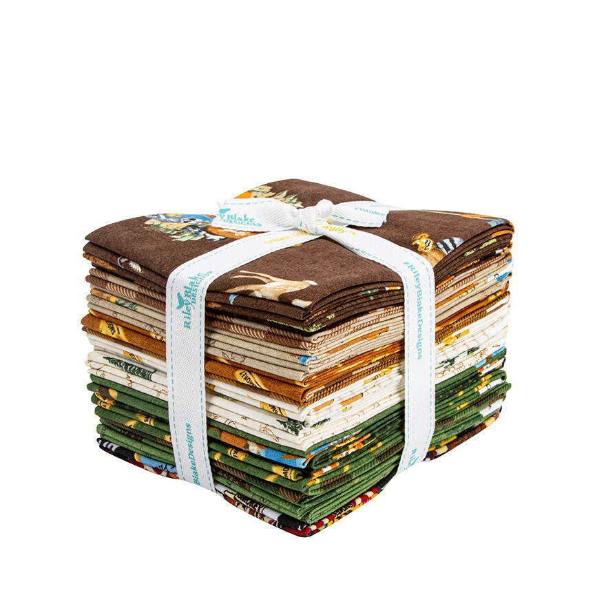 Friends of Smokey the Bear Fat Quarter Bundle by Riley Blake Designs for Riley Blake (FQ-16500-19)