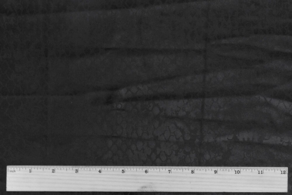 Pearl Black Famous Maker Reptile Printed Stretch Tricot Swimwear Fabric By the Yard