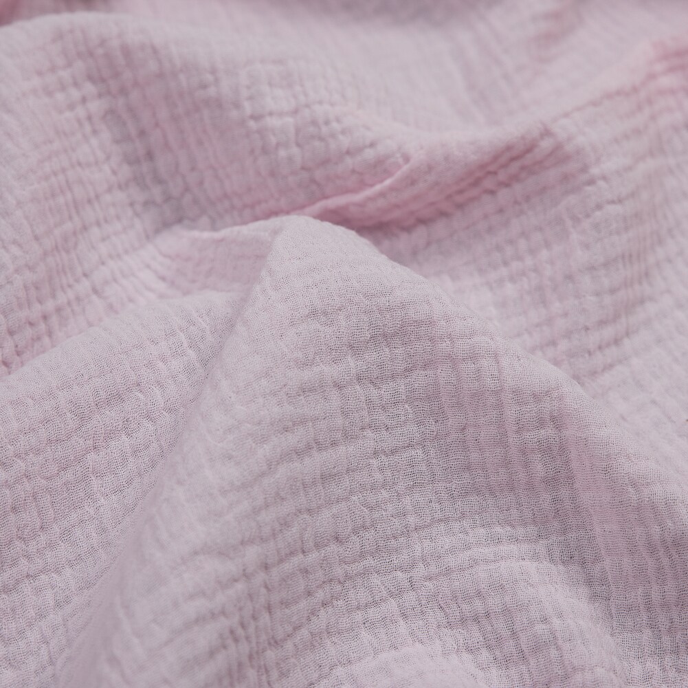 1 Yard Baby Pink Double Cotton Gauze Talamanca Collection 50 inch Width