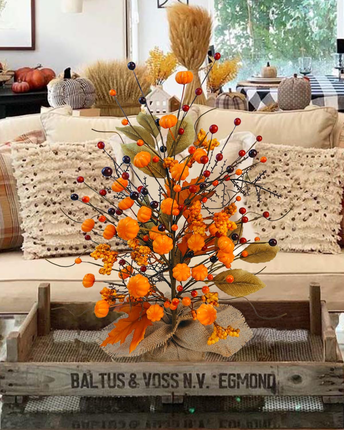 Fall Table Centerpieces Tree