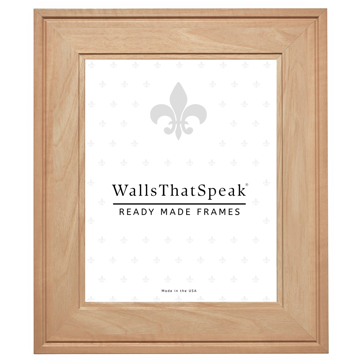 8x10 Inspirations 2 Inch MDF Moulding, Wall Display Frame for Art, Posters, or Photos by wallsthatspeak