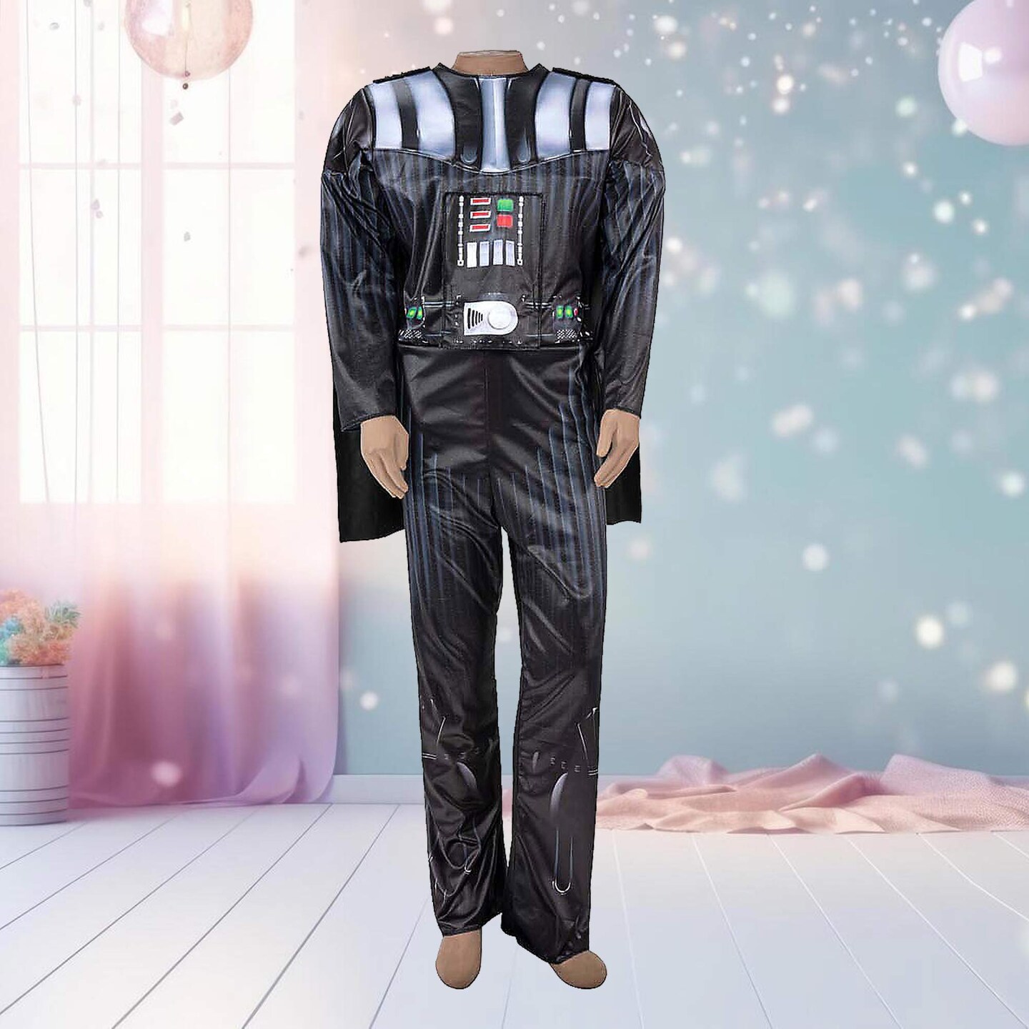 Star Wars Darth Vader Adaptive Kids Costume with Mask and Jumpsuit