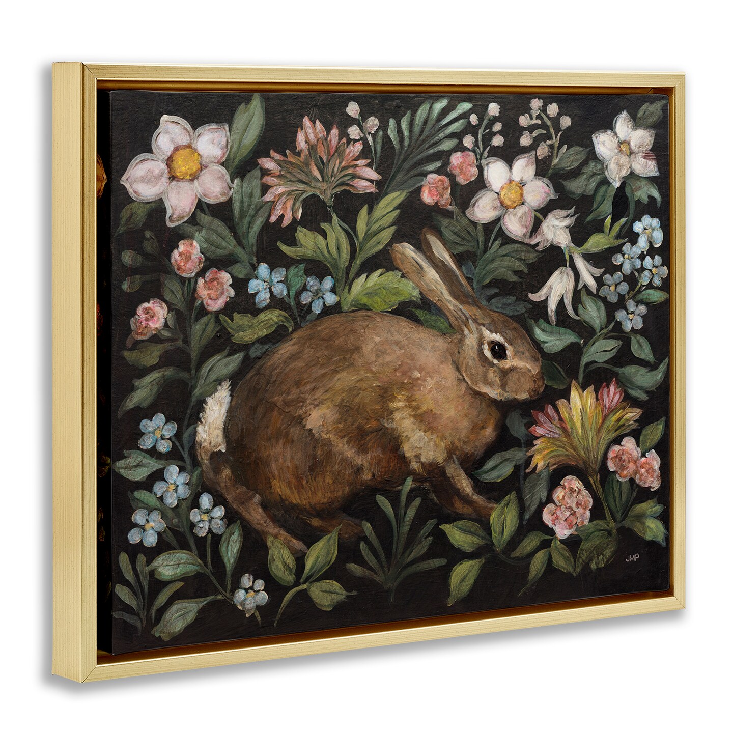 Stupell Industries Flora And Fauna Rabbit Floating Frame, design by Julia Purinton