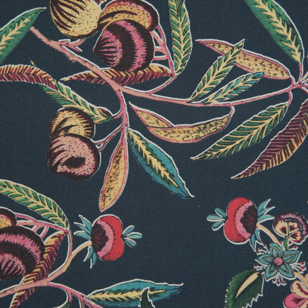 1 Yard Wonka and the Chocolate Fabric Dark Gray Cotton Poplin Fabric