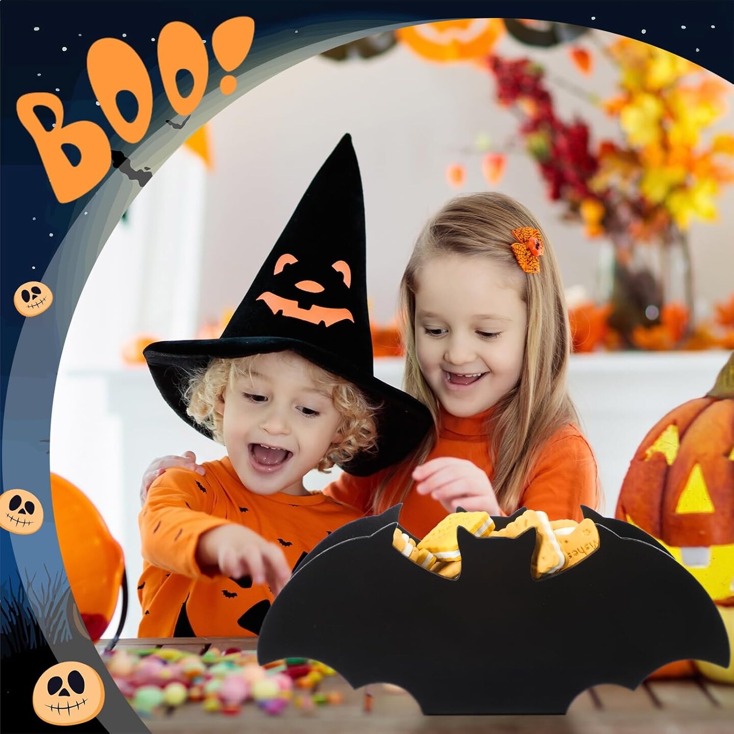 3 Pcs Bat Boxes Bat Makeup Brush Holder