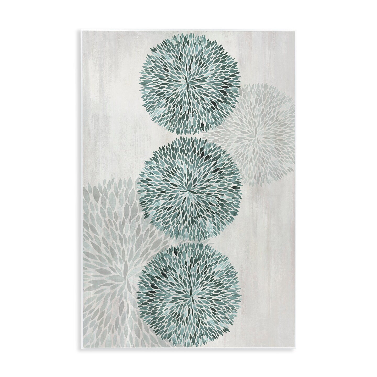 Stupell Industries Round Leafy Whirl Wall Plaque, design by Hannah Dawson
