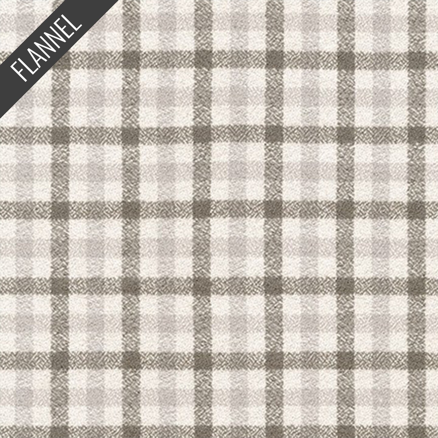 Mammoth Junior Windowpane Plaid Flannel in Dove (srkf-19842-412) | Mammoth Junior Flannel | RK House of Flannel | Robert Kaufman