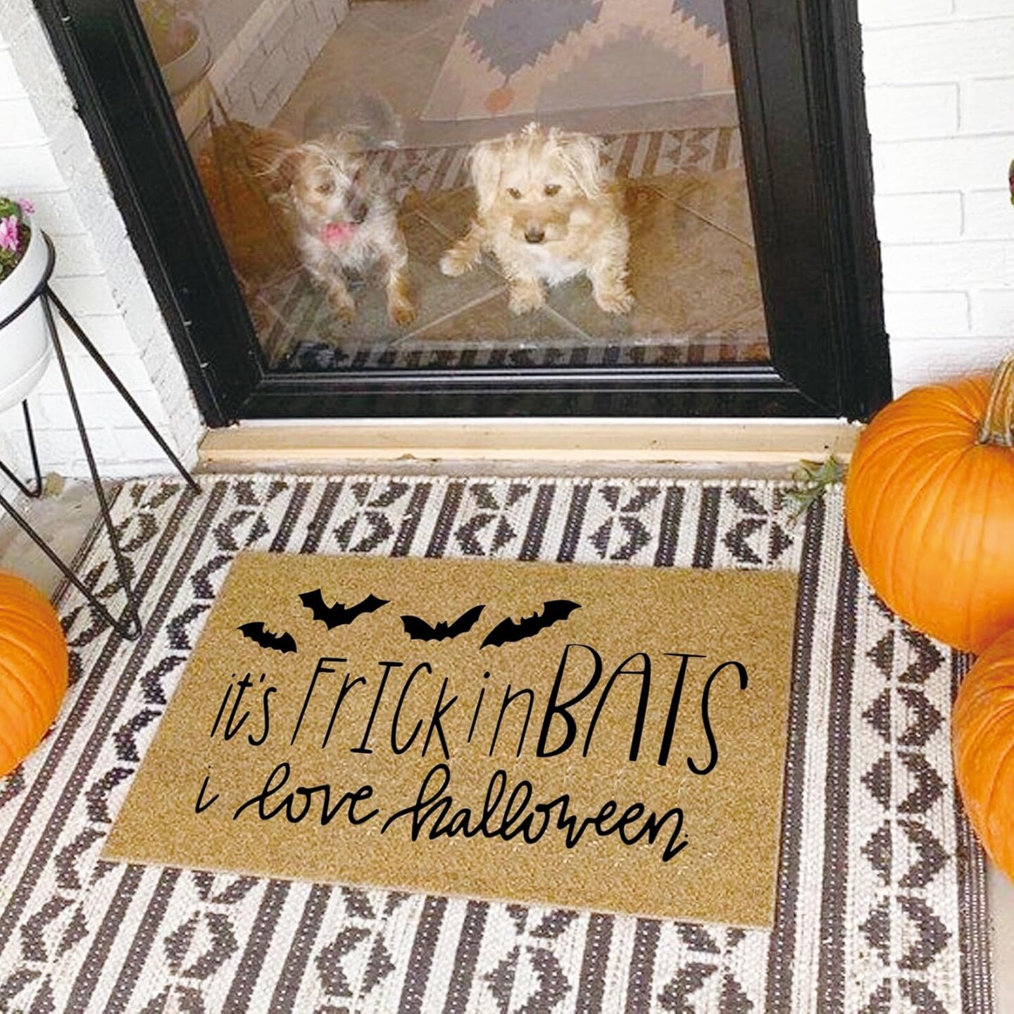 Large Halloween Door Mats Stencils
