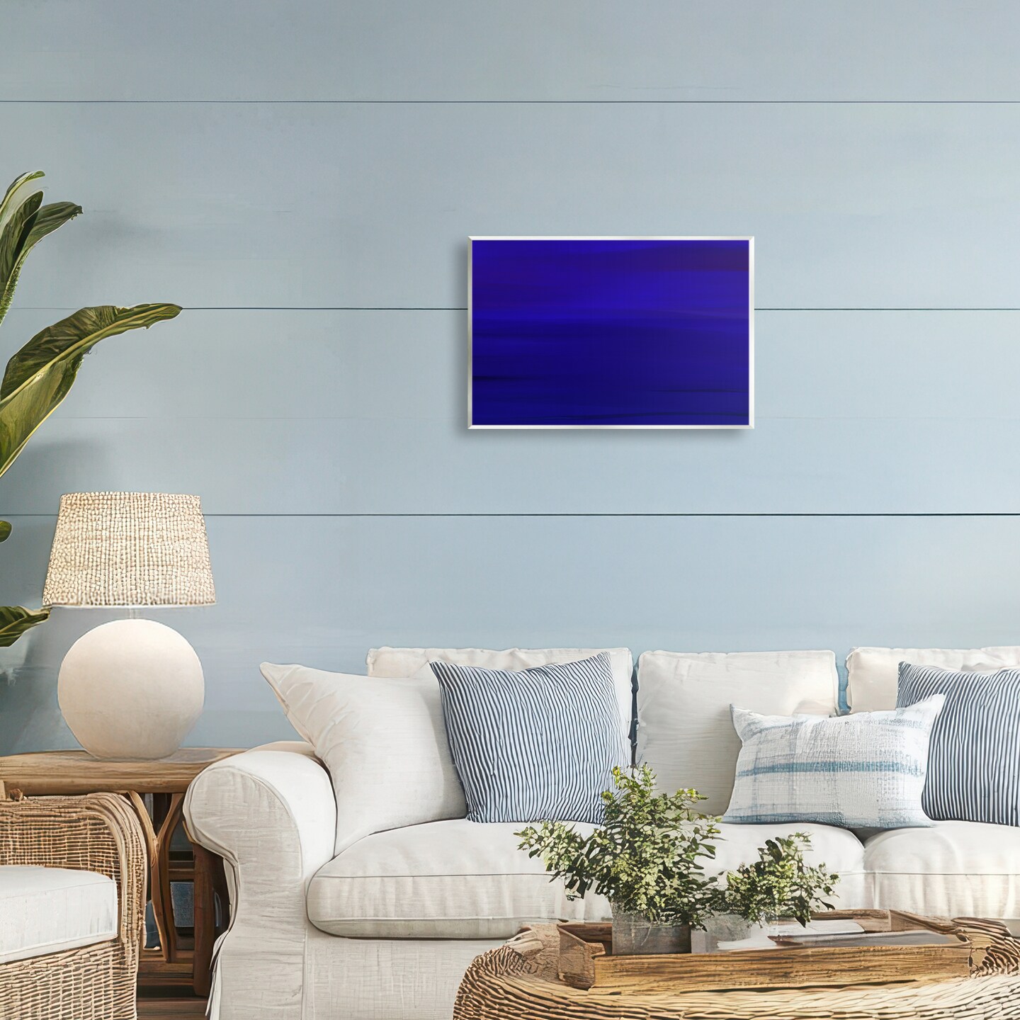 Stupell Industries Deep Blue Abstract Wall Plaque, design by Atelier Posters